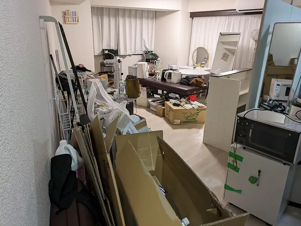 サロン引っ越しの実例写真