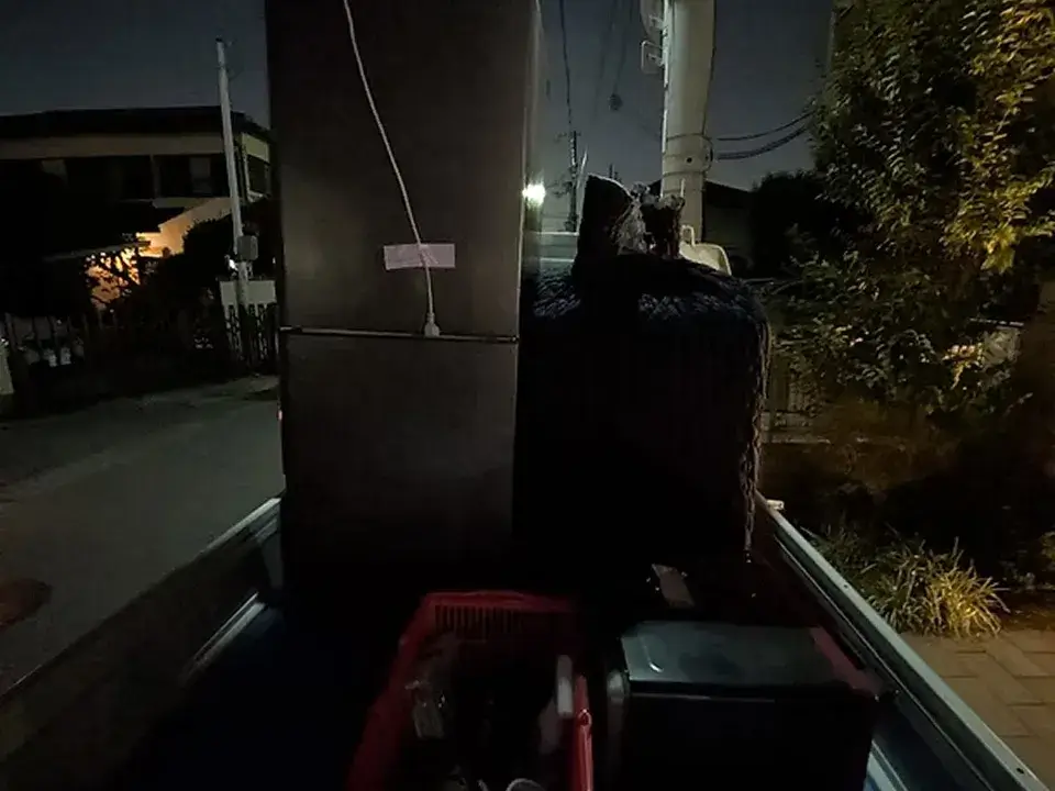 夜間引っ越しの実例写真